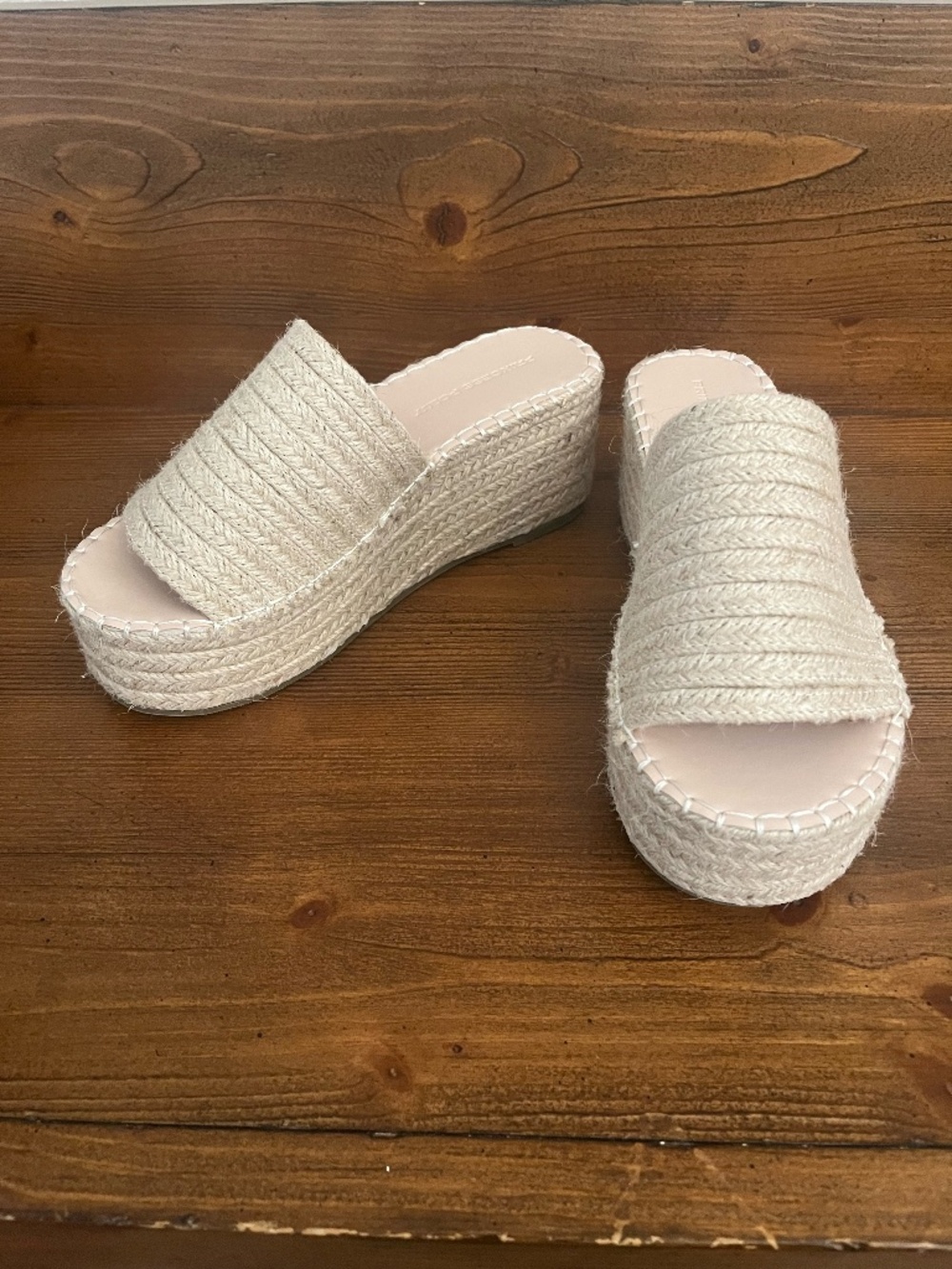 Princess Polly "Barbados" Natural Platform Sandals